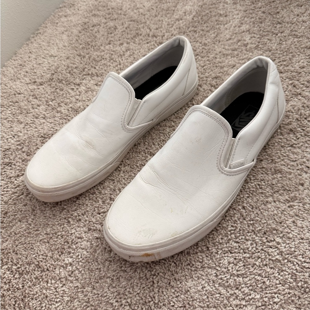 Men’s Vans Classic Slip-on, faux leather